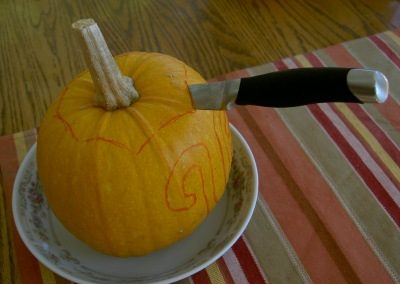 Come fare la zucca di halloween: Jack'o'Lantern 2